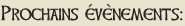 Prochains �v�nements